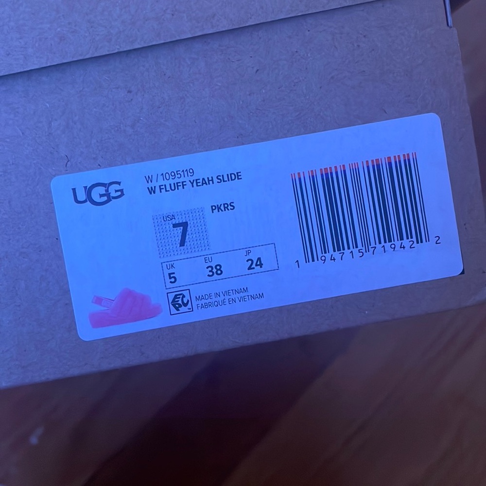 UGG Womens fluff yeah slides